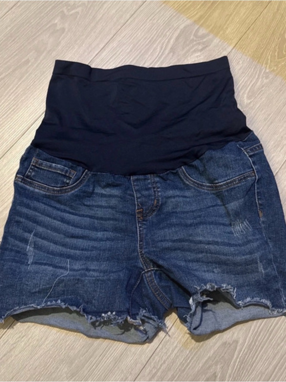 Maternity Denim Shorts Medium
